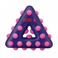 KONG Dotz Triangle- zabawka dla szczeniąt, rozmiar S